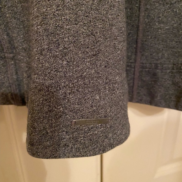 Lululemon Heather Gray Wrap Cowl Cardigan - Picture 6 of 6